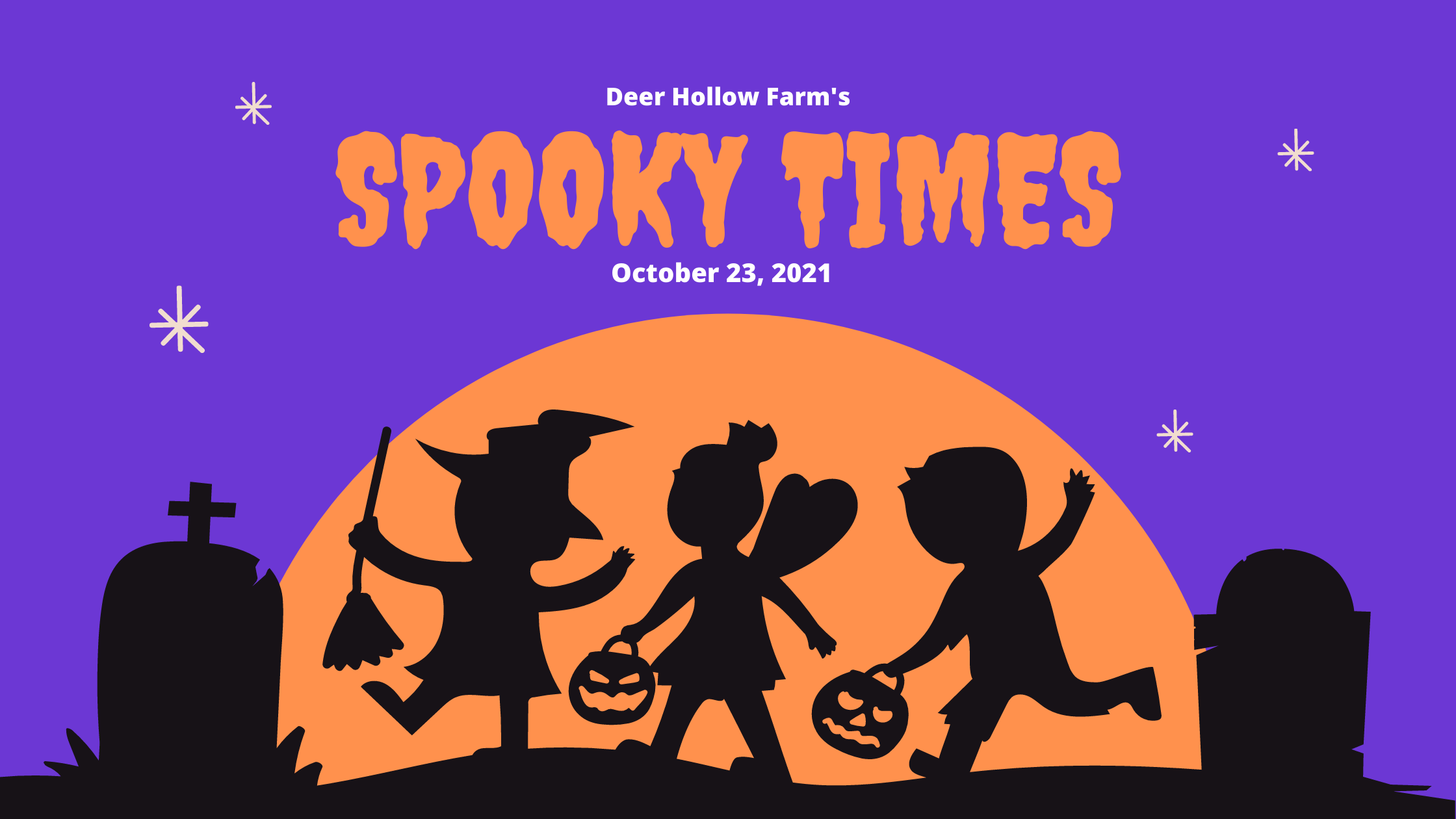 Deer Hollow Farm's spooky times 2021